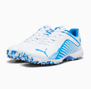 PUMA 22 FH  VK RUBBER CRICKET SHOES -  White-Ultra Blue