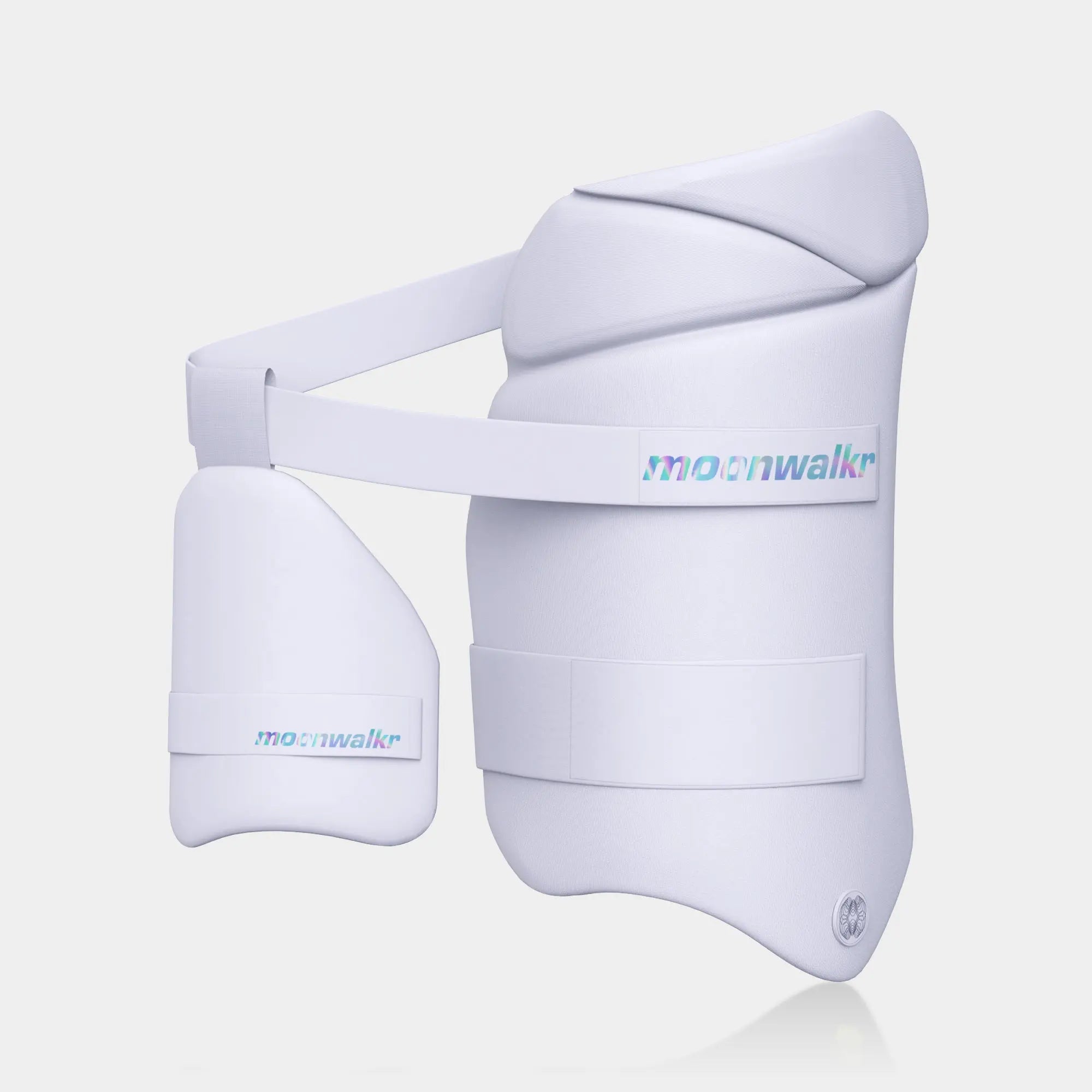 MOONWALKR White 2.0 Thigh Guard