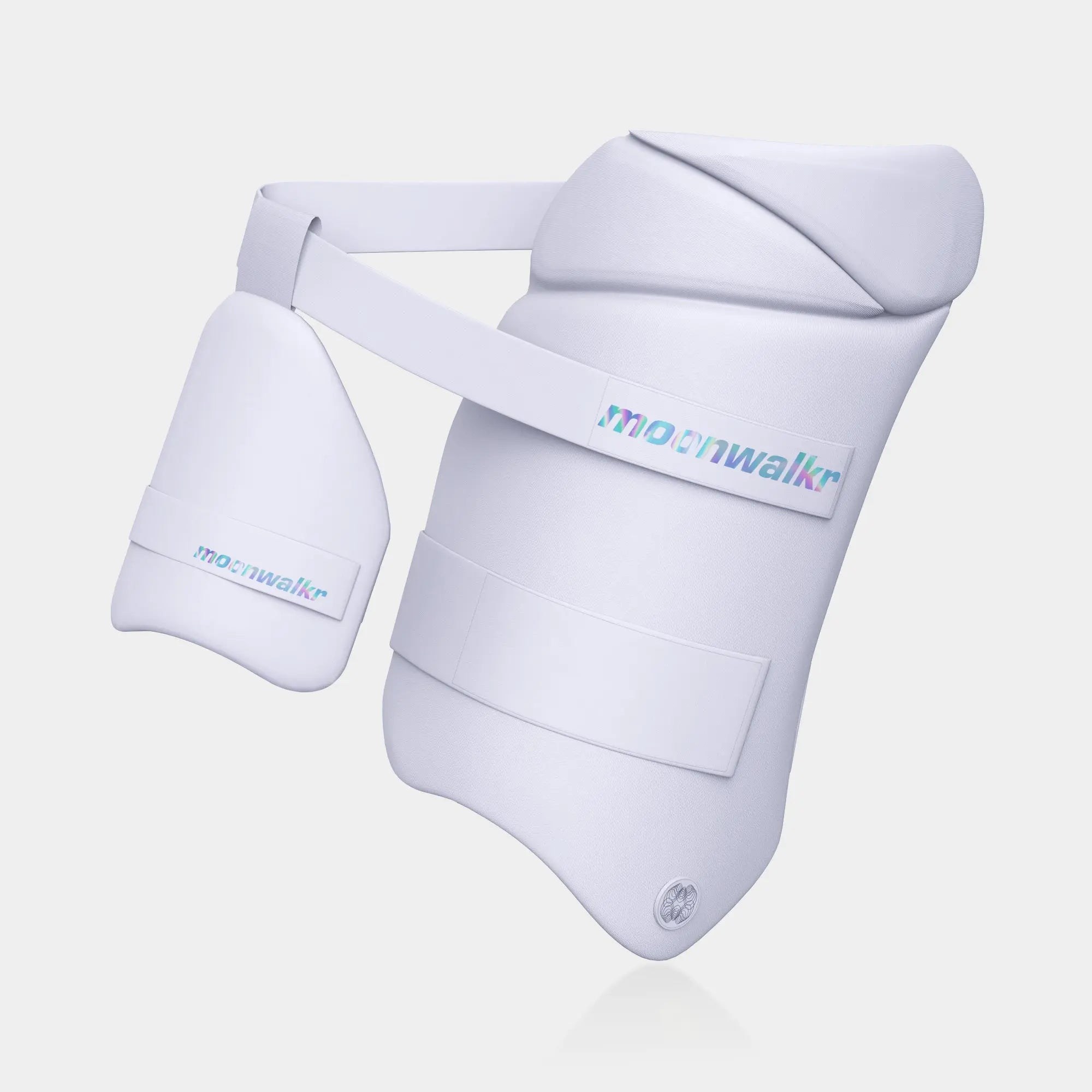 MOONWALKR White 2.0 Thigh Guard