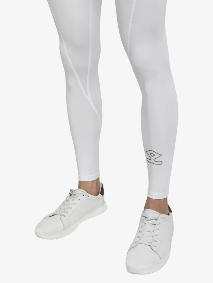 SHREY INTENSE COMPRESSION LONG TIGHTS - WHITE