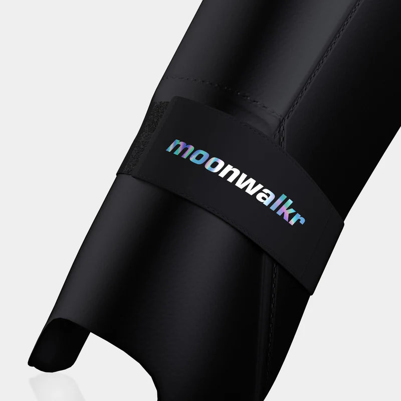MOONWALKR Black Keeping Shin Guards - Youth