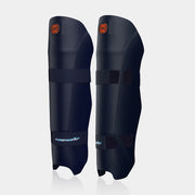 MOONWALKR Navy Keeping Shin Guards - Youth
