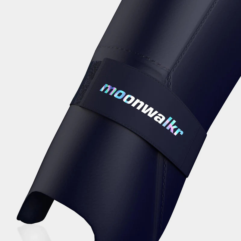 MOONWALKR Navy Keeping Shin Guards - Youth