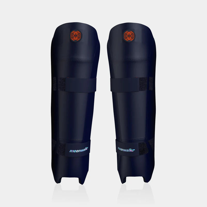 MOONWALKR Navy Keeping Shin Guards - Mens