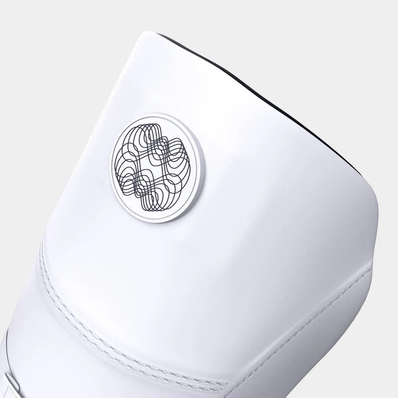 MOONWALKR White Keeping Shin Guards - Youth