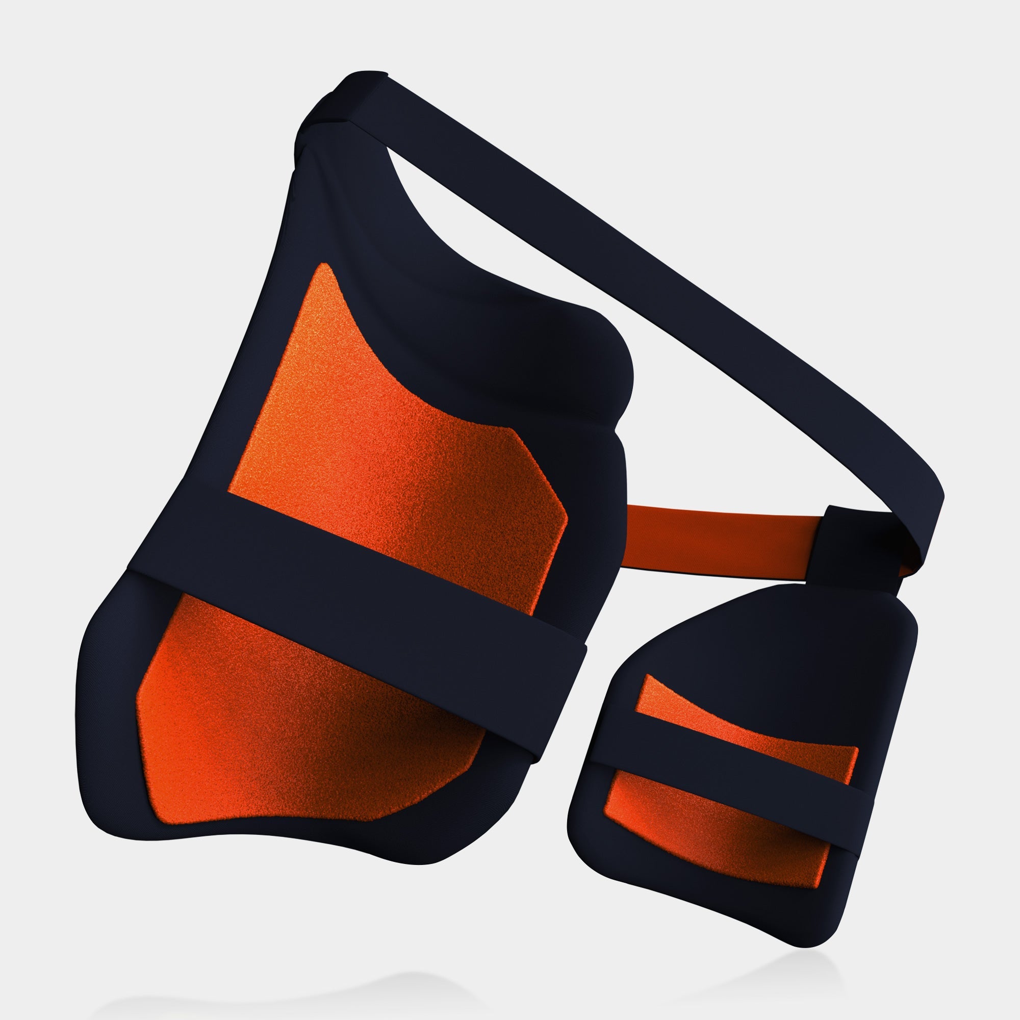 MOONWALKR Navy 2.0 Thigh Guard