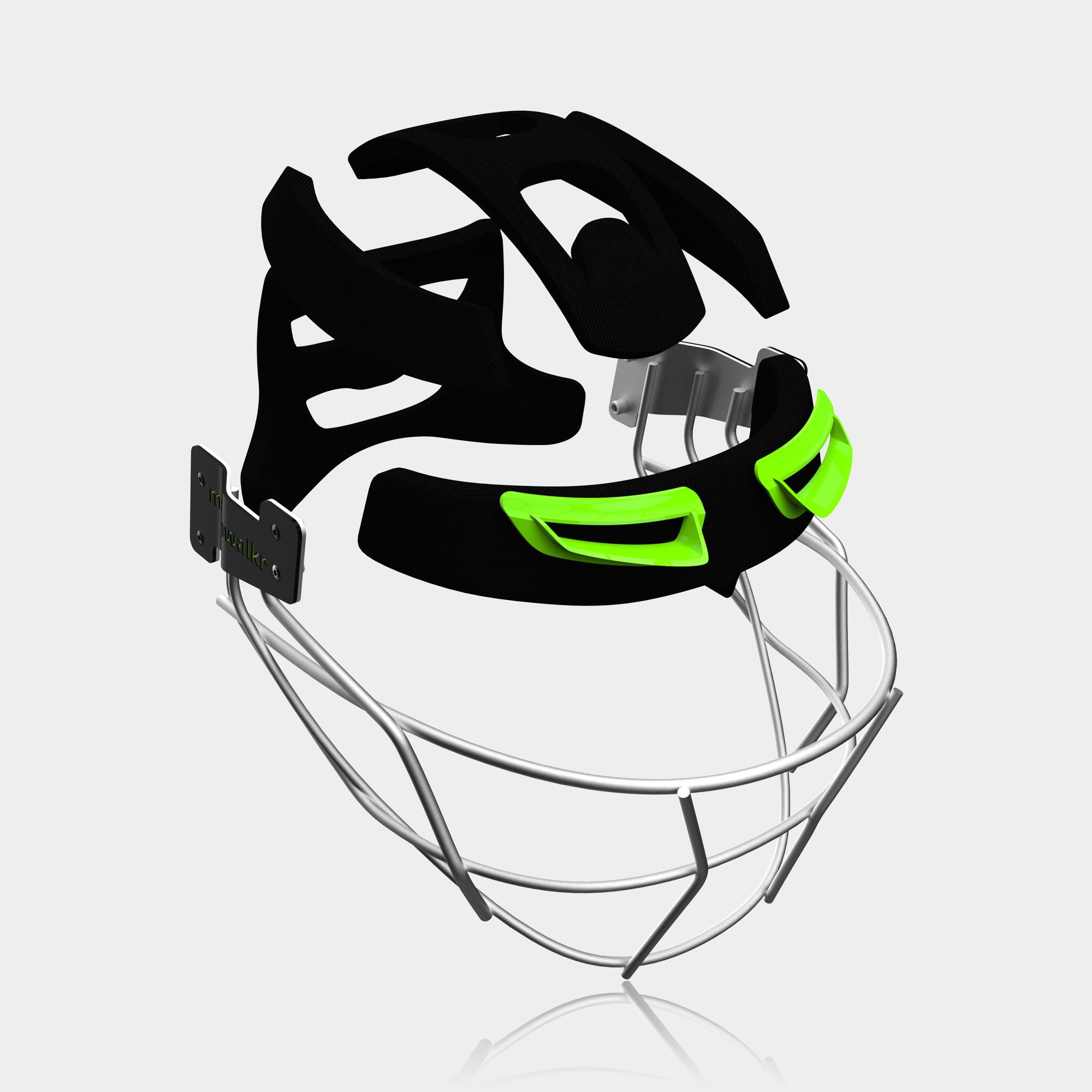 MOONWALKR MIND 2.0 BLACK CRICKET HELMET