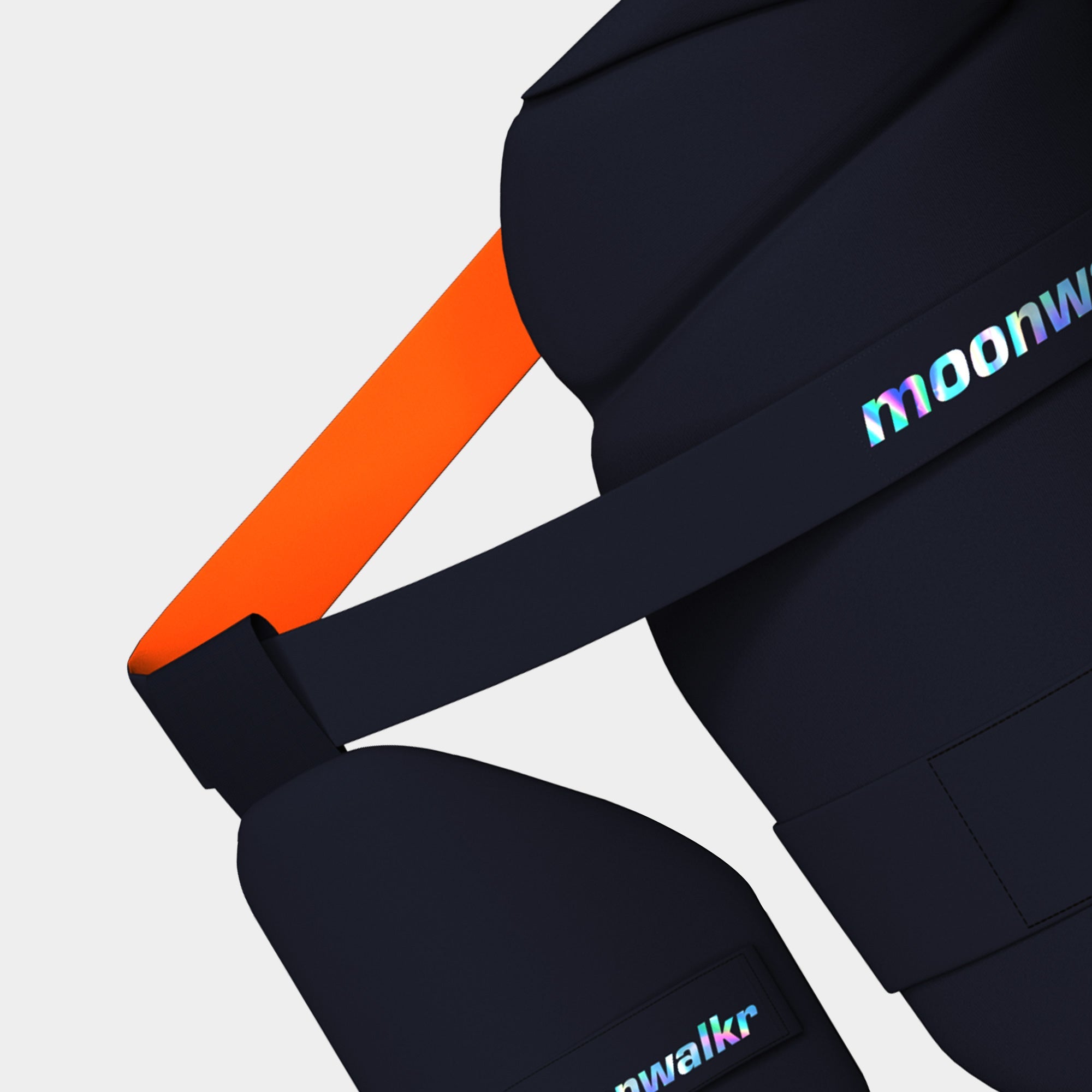 MOONWALKR Navy 2.0 Thigh Guard