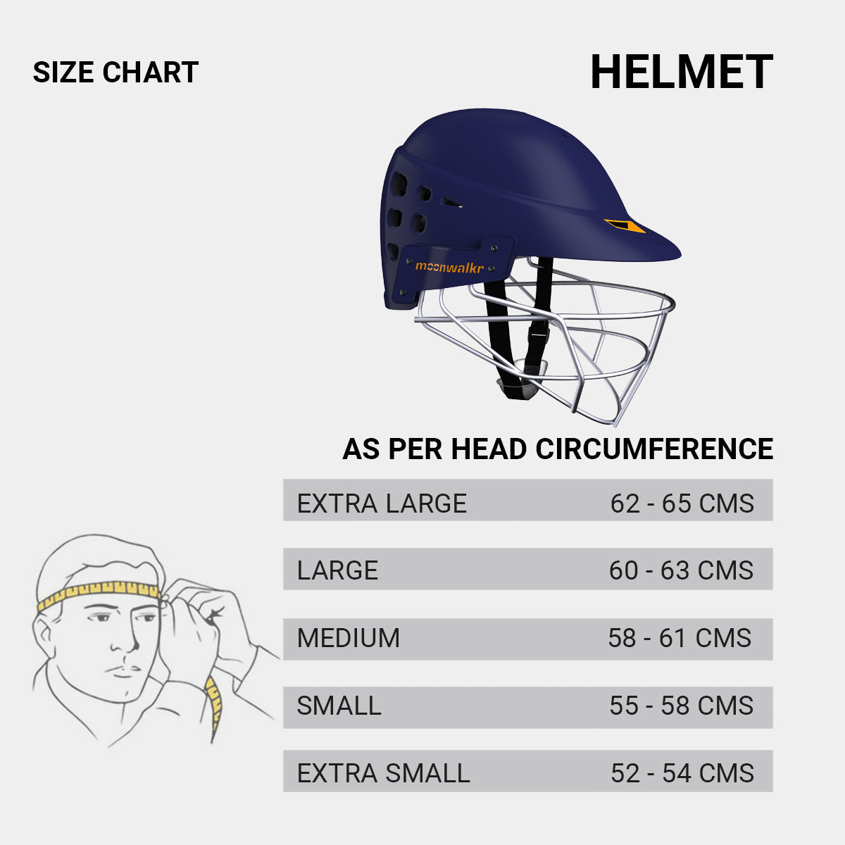 MOONWALKR MIND 2.0 NAVY CRICKET HELMET