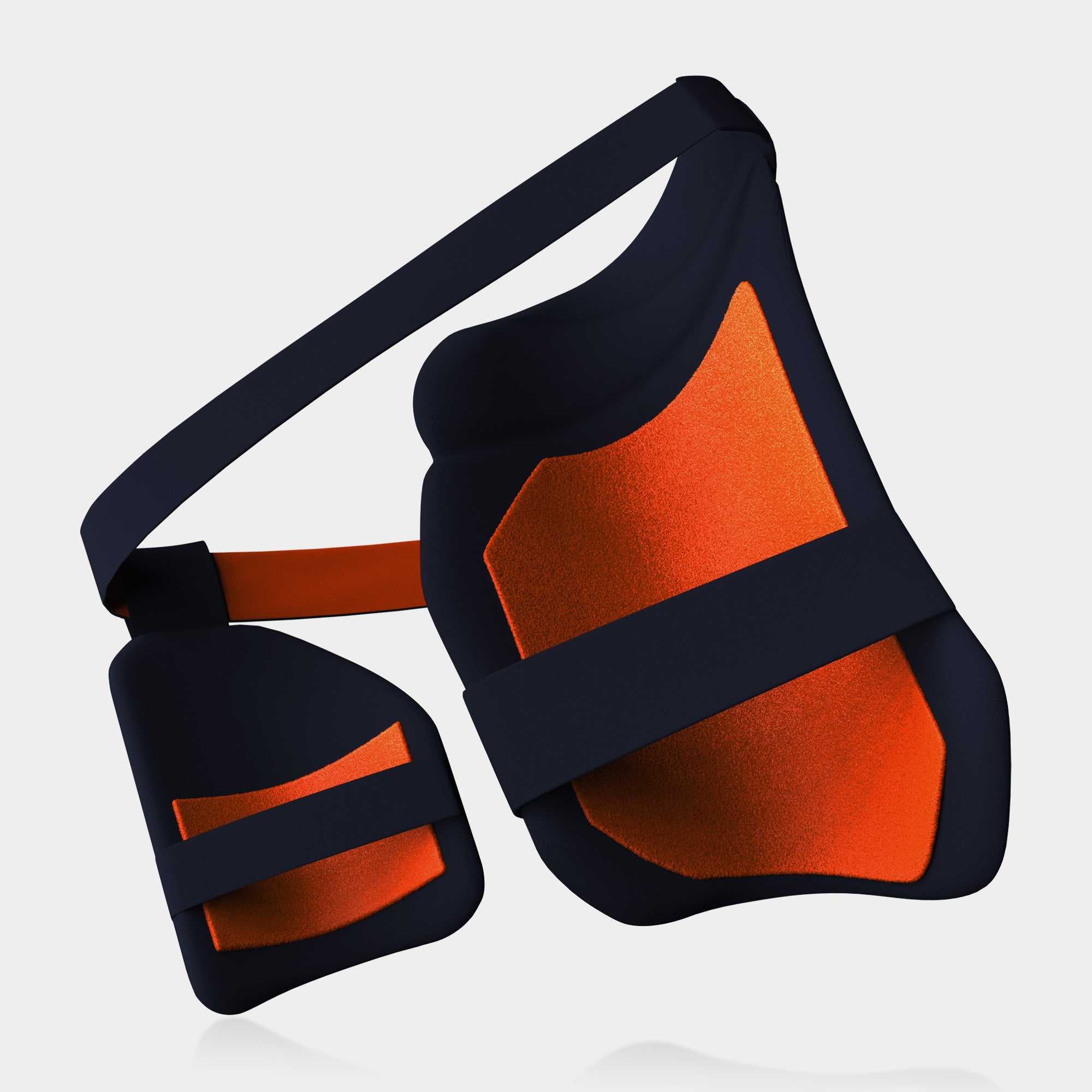 MOONWALKR Navy 2.0 Thigh Guard