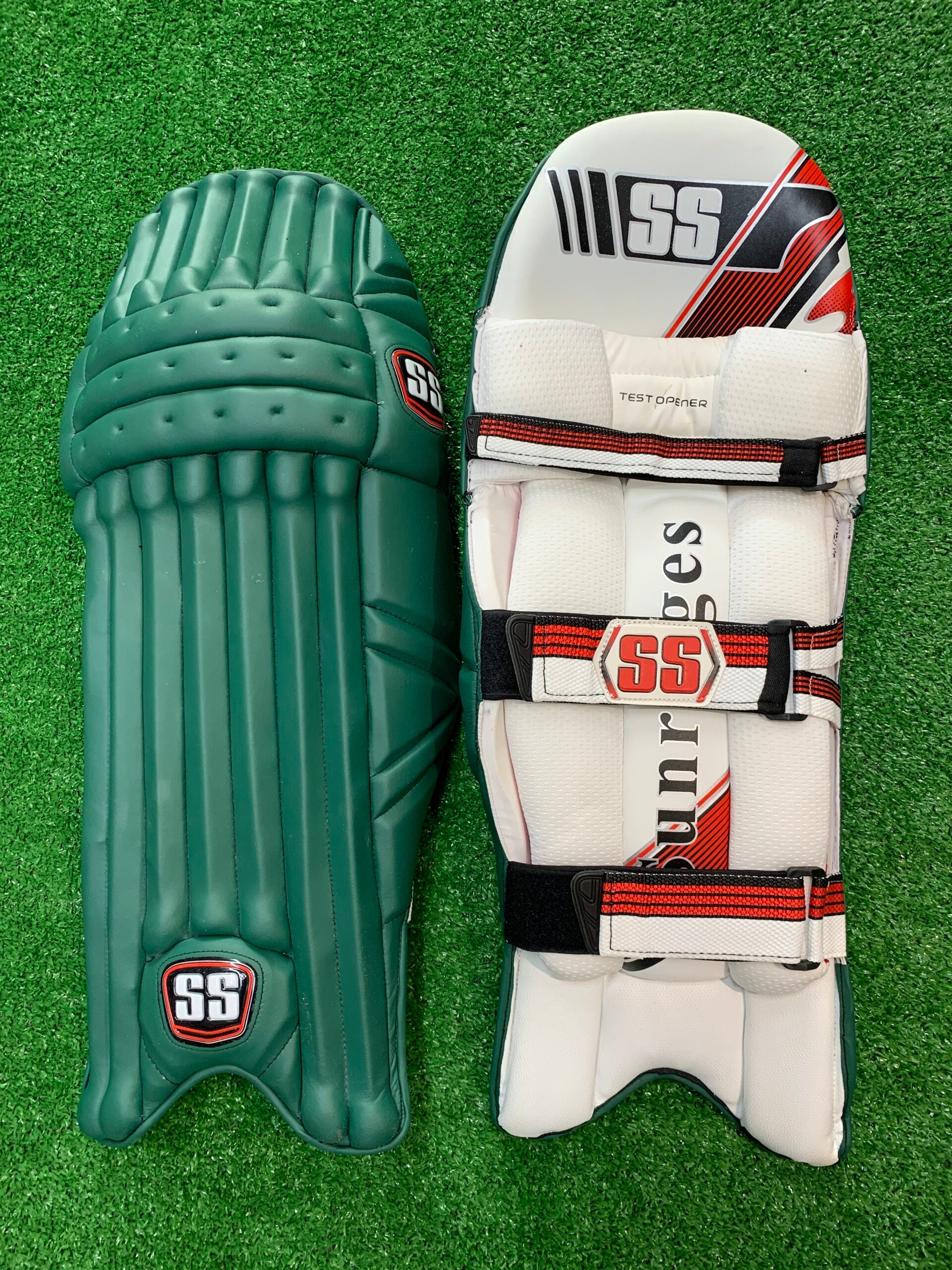 SS Test Opener Green Batting Pad - 2025