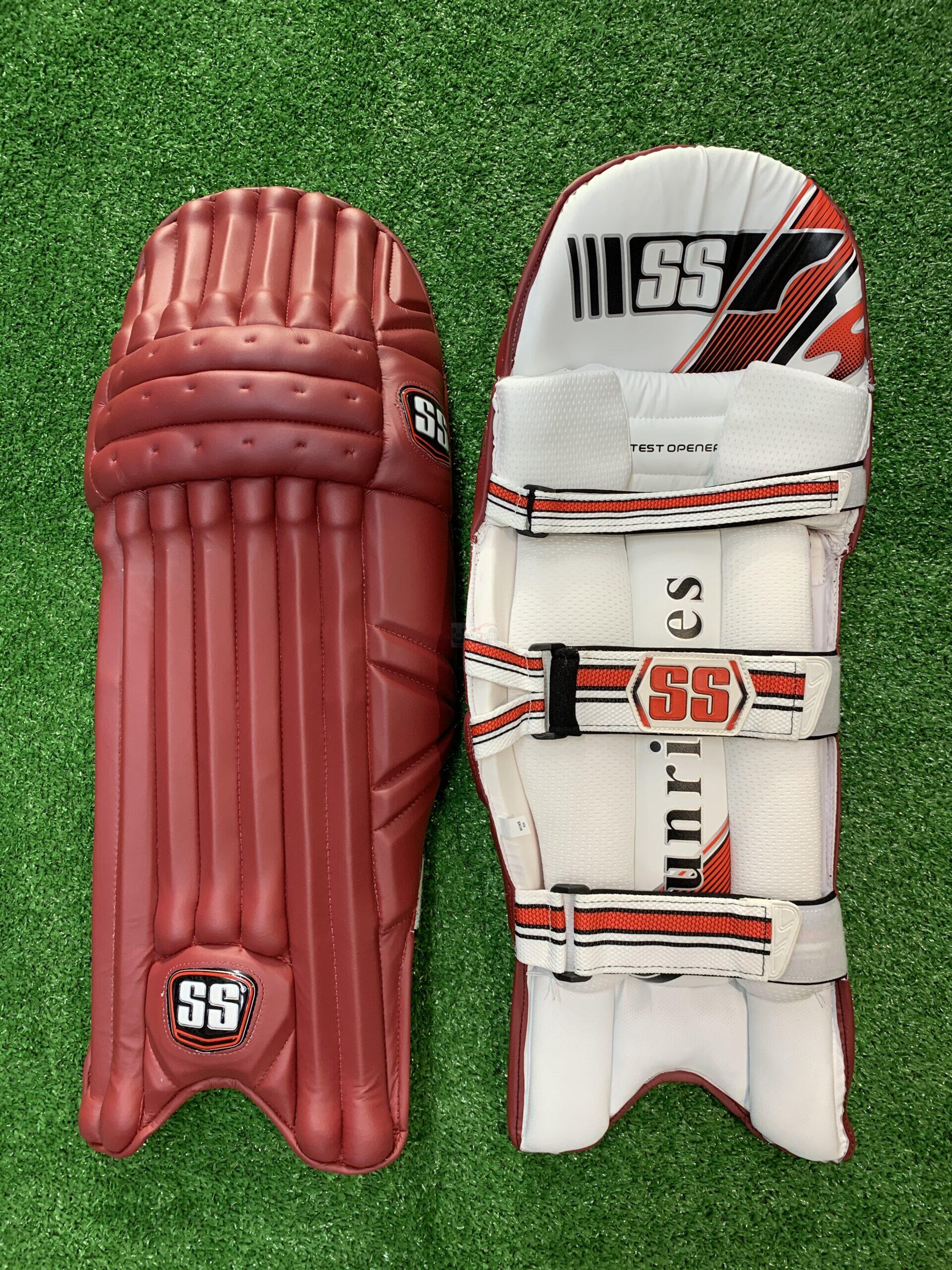 SS Test Opener Burgundy Batting Pad - 2025