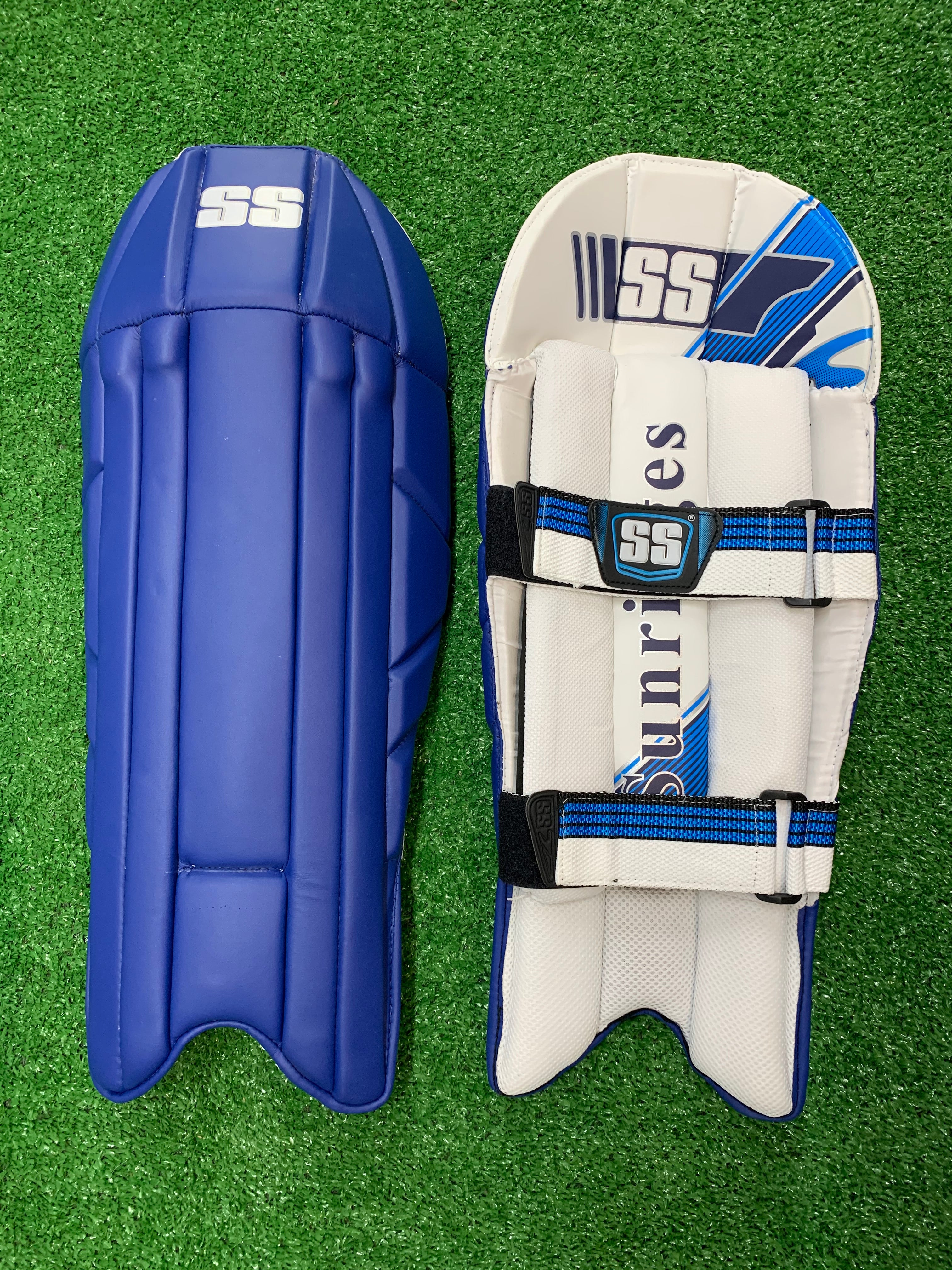 SS PROFESSIONAL ROYAL BLUE WICKET KEEPING PAD - 2025