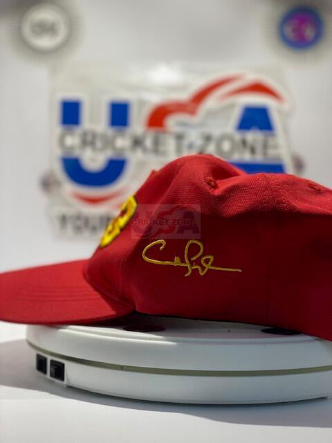 CHRIS GAYLE UNIVERSE BOSS 333 HAT - RED