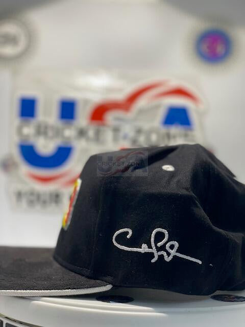 CHRIS GAYLE UNIVERSE BOSS 333 HAT - BLACK AND MULTICOLOR