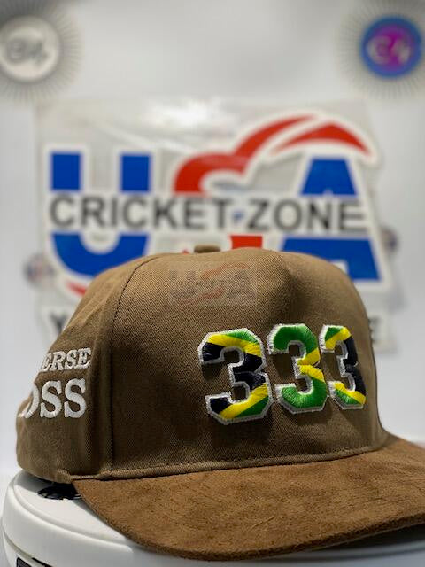 CHRIS GAYLE UNIVERSE BOSS 333 HAT - BROWN