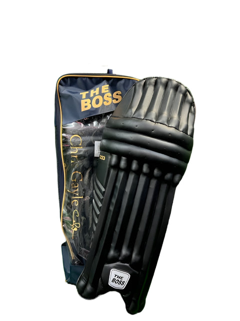 THE BOSS 333 BLACK BATTING PAD - CHRIS GAYLE BRAND