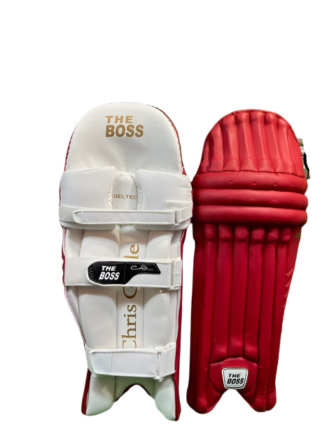 THE BOSS 333 BURGUNDY BATTING PAD - CHRIS GAYLE BRAND
