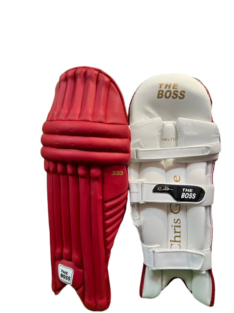 THE BOSS 333 BURGUNDY BATTING PAD - CHRIS GAYLE BRAND