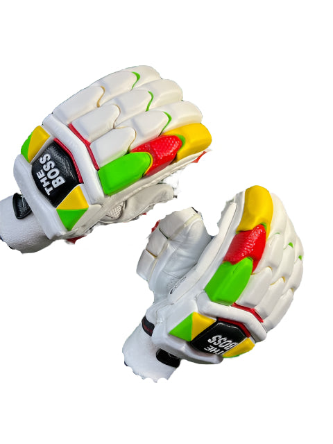 THE BOSS 333 SPLIT FINGER PLAYERS STYLE BATTING GLOVES