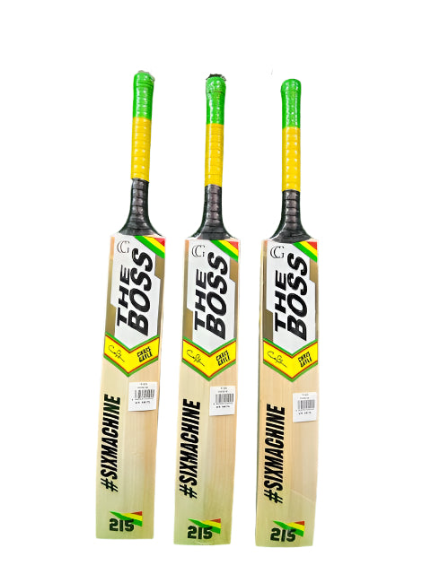THE BOSS 215 ENGLISH WILLOW CRICKET BAT