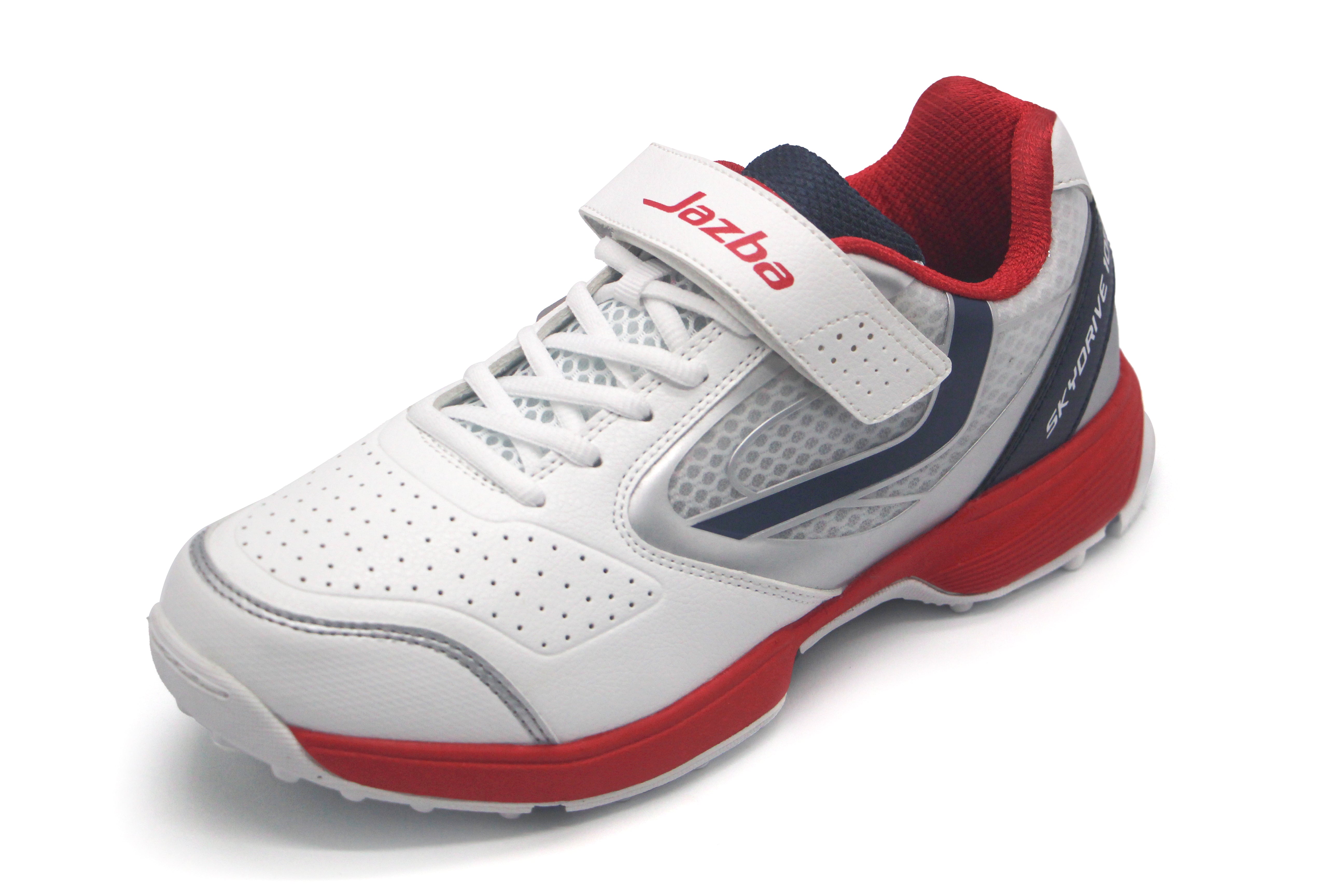 JAZBA RUBBER CRICKET SHOES SKY DRIVE 101 - RED