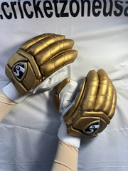 SG TEST GOLD BATTING GLOVES