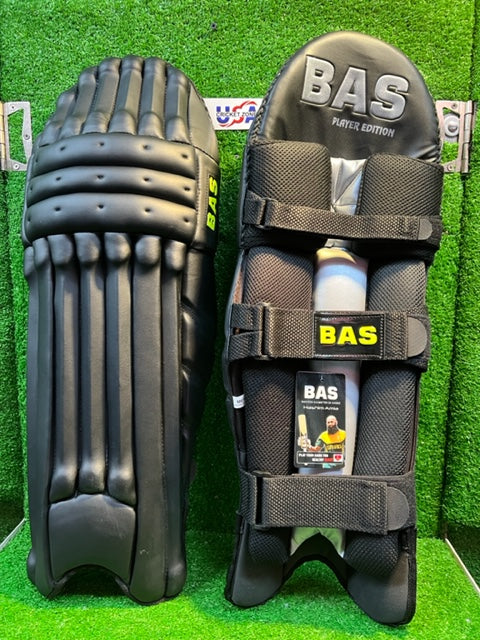 BAS PLAYERS EDITION BLACK BATTING PAD – CricketZoneUSA