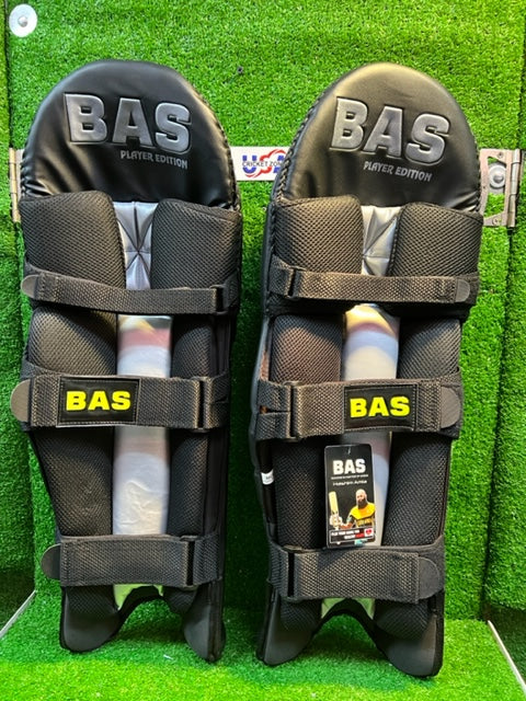 BAS PLAYERS EDITION BLACK BATTING PAD