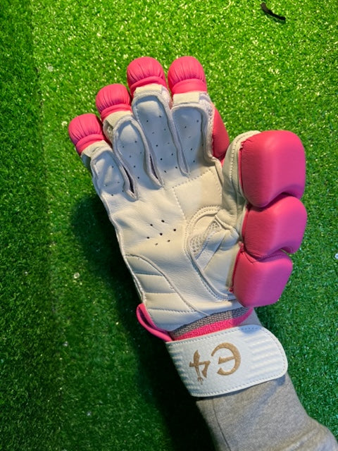 E4 LEGEND EDITION PINK BATTING GLOVES