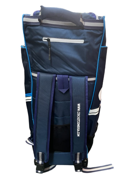 E4 PRO EDITION WHEELIE DUFFLE -  NAVY BLUE