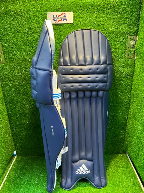 ADIDAS PELLARA 3.0 NAVY BLUE BATTING PADS