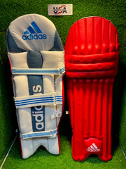 ADIDAS PELLARA 3.0 RED BATTING PADS