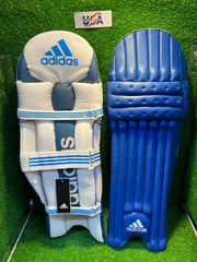 ADIDAS PELLARA 3.0 ROYAL BLUE BATTING PADS