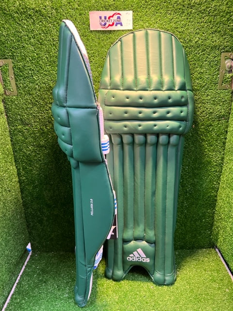 ADIDAS PELLARA 3.0 GREEN BATTING PADS