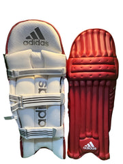 ADIDAS XT 1.0 BURGUNDY BATTING PADS
