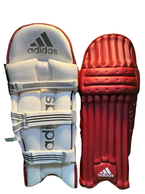 ADIDAS XT 1.0 BURGUNDY BATTING PADS