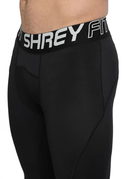 SHREY INTENSE COMPRESSION SHORTS - BLACK