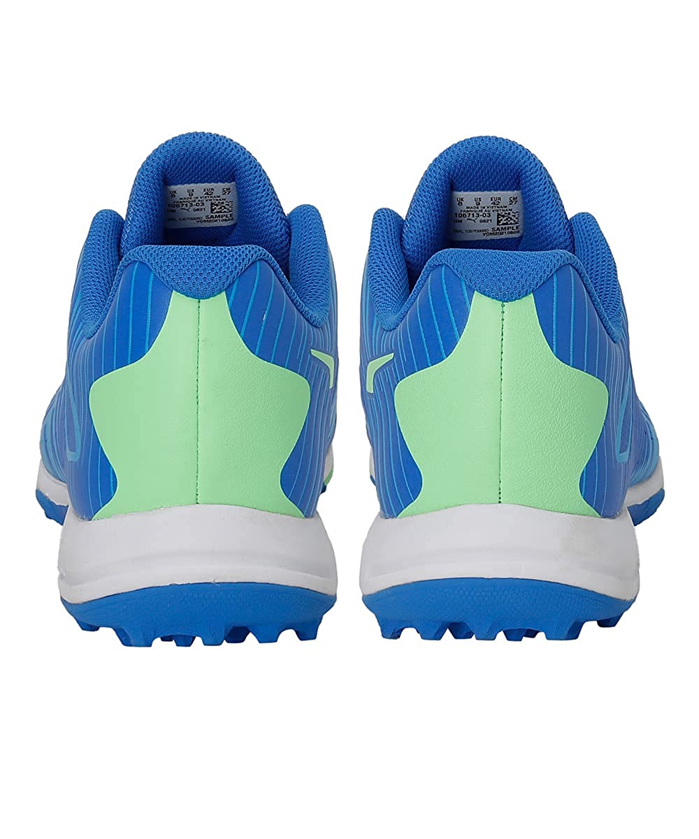 PUMA 22 FH VK RUBBER CRICKET SHOES - BLUEMAZING GREEN