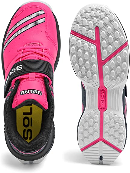 SOLM8 INITI8 II LE  HOT PINK RUBBER CRICKET SHOES