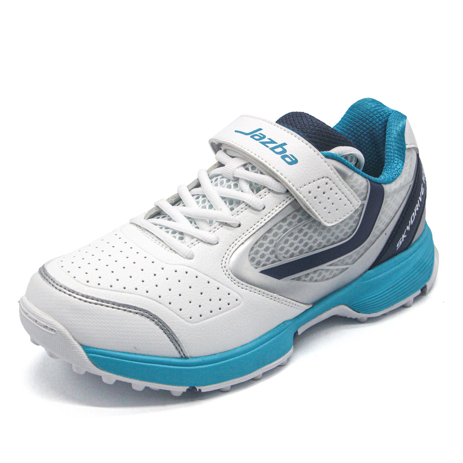 JAZBA RUBBER CRICKET SHOES SKY DRIVE 103- TEAL 2023