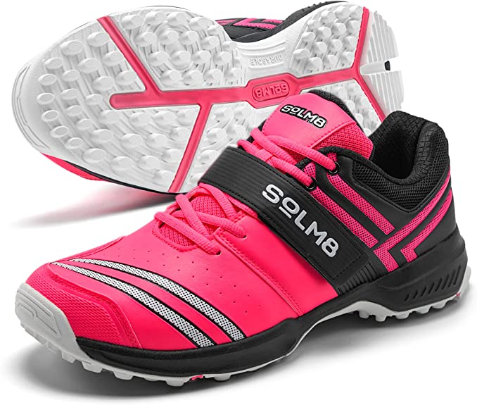 SOLM8 INITI8 II LE  HOT PINK RUBBER CRICKET SHOES
