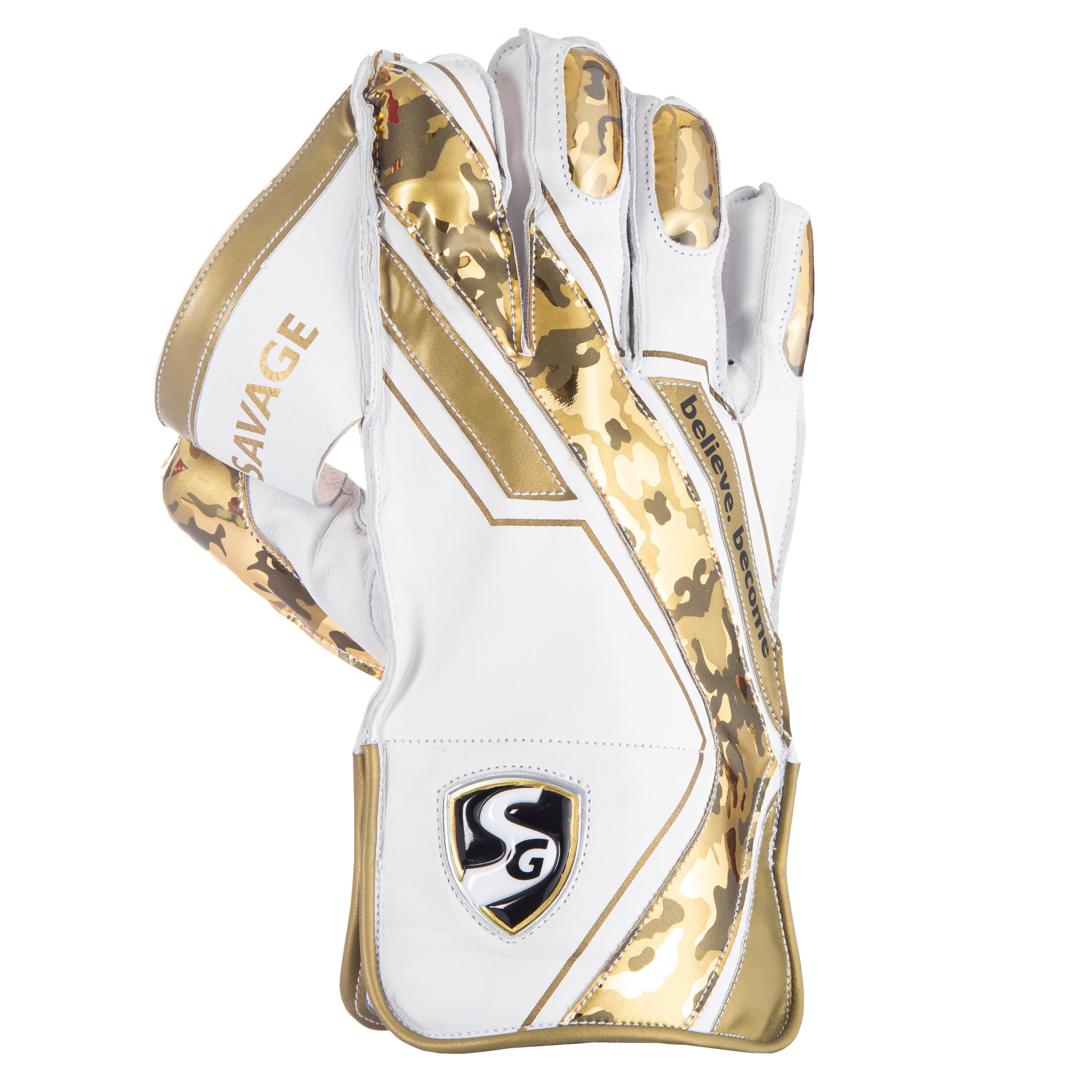 SG SAVAGE WICKET KEEPING GLOVES