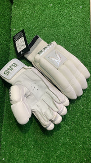 BAS PRO FULL WHITE BATTING GLOVES