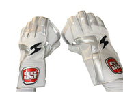 SS Ramdin Test Full White Wicket Keeping Gloves - 2026
