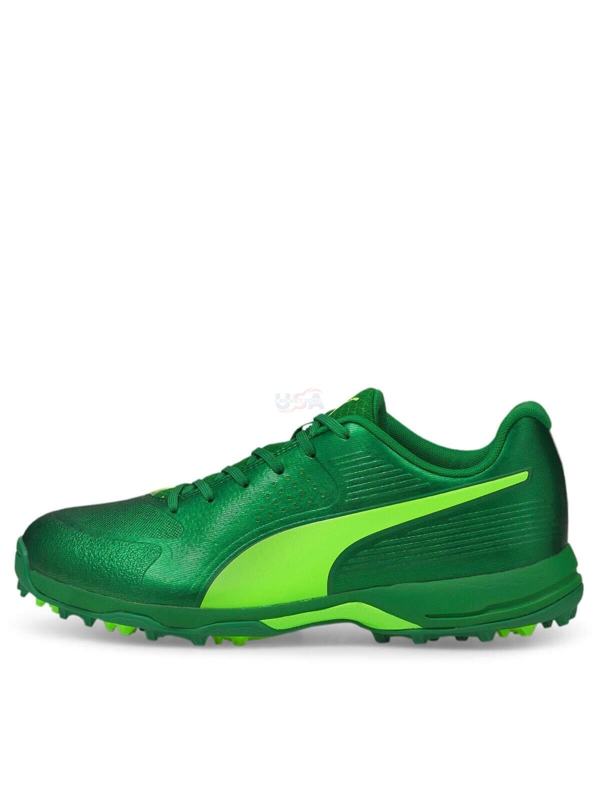 PUMA 20 MENS RUBBER GREEN CRICKET SHOES