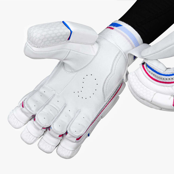 Gants De Batte Cricket DSC Intense Attitude - Cuir Qualité Supérieure - Multicolor - Taille Unique