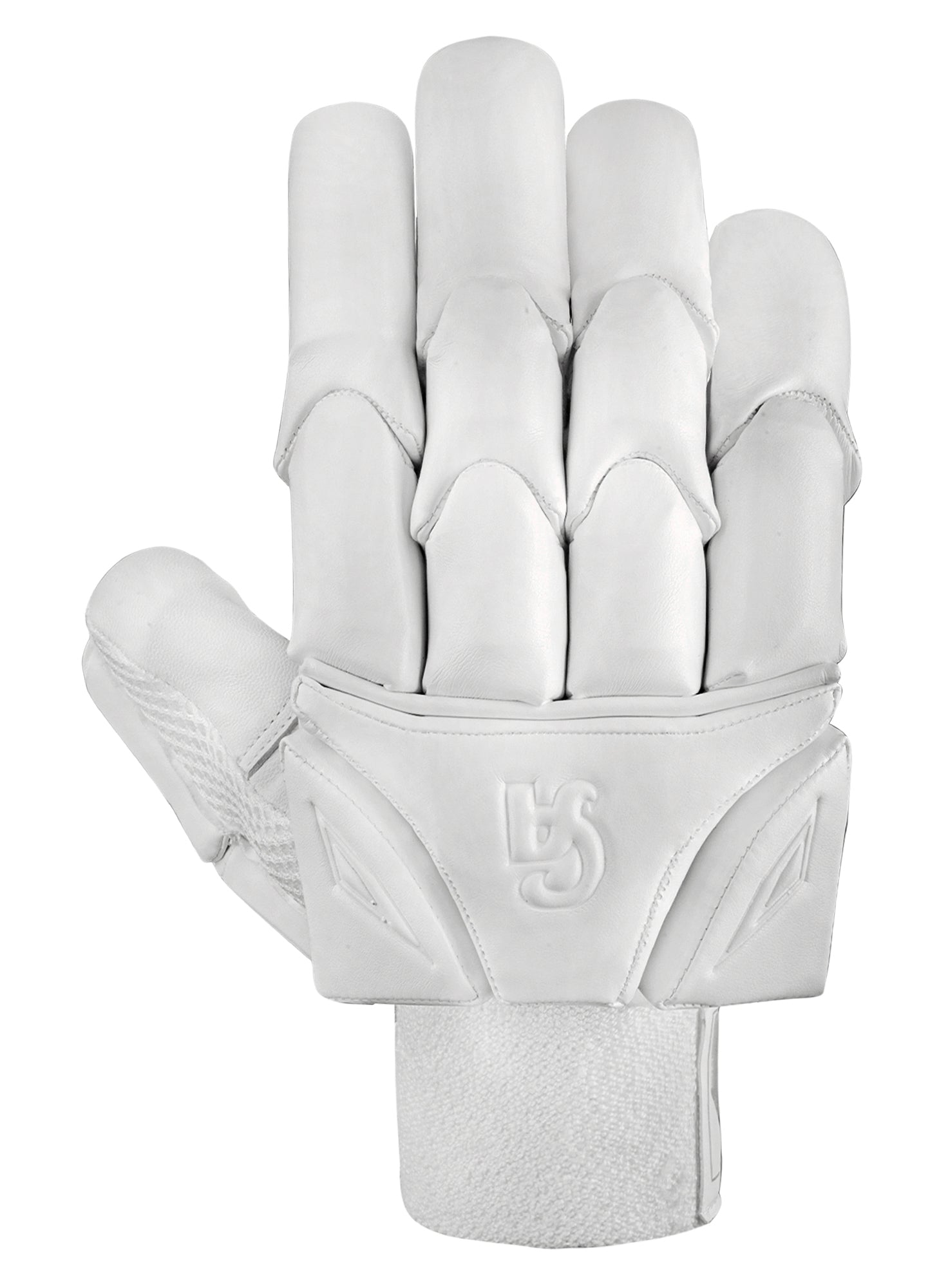 CA JR 20 Full White Batting Gloves