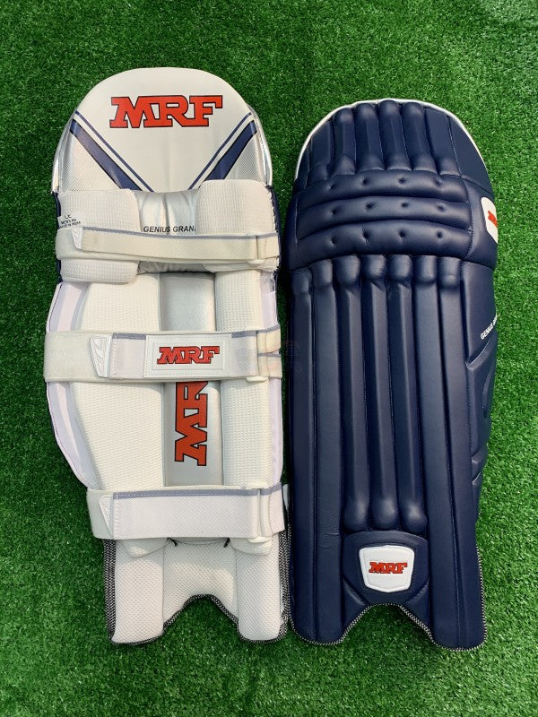 MRF GENIUS GRAND COLOR BATTING PAD - NAVY BLUE