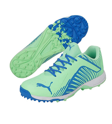 PUMA 22 FH VK RUBBER CRICKET SHOES -  ELECTRO GREEN